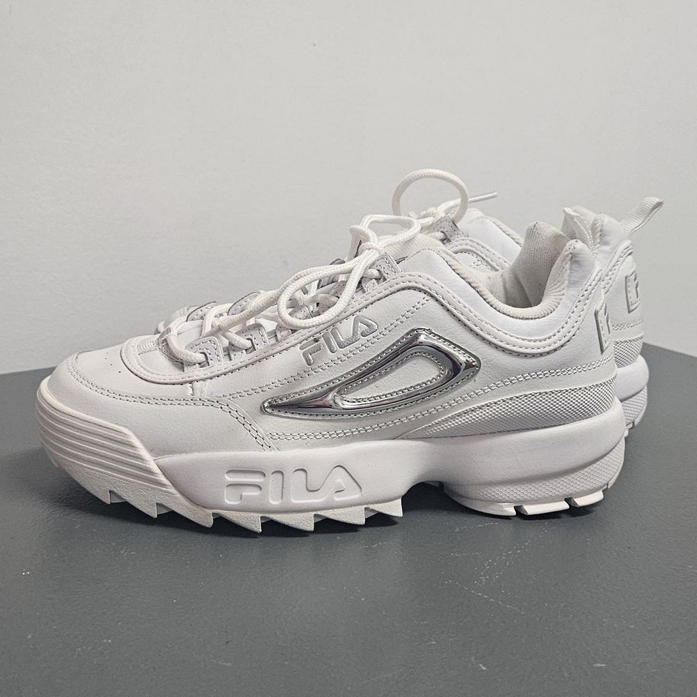 Fila White Chunky Sneakers
